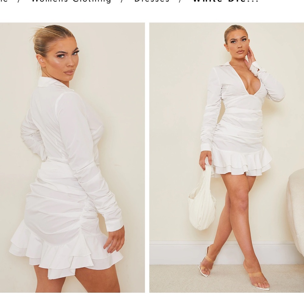 PLT white dress